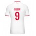 Tanie Strój piłkarski AS Monaco Folarin Balogun #9 Koszulka Podstawowej 2024-25 Krótkie Rękawy